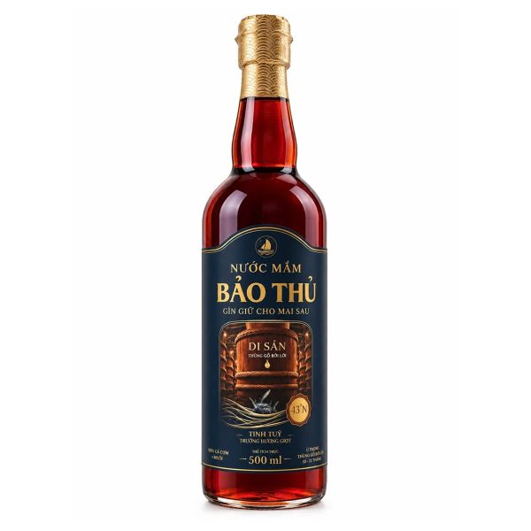 Nước Mắm Bảo Thủ 43°N 500ml - Di Sản